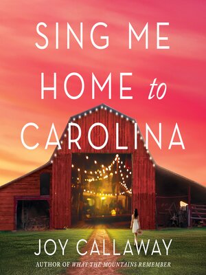 Sing Me Home to Carolina - Audiobook
